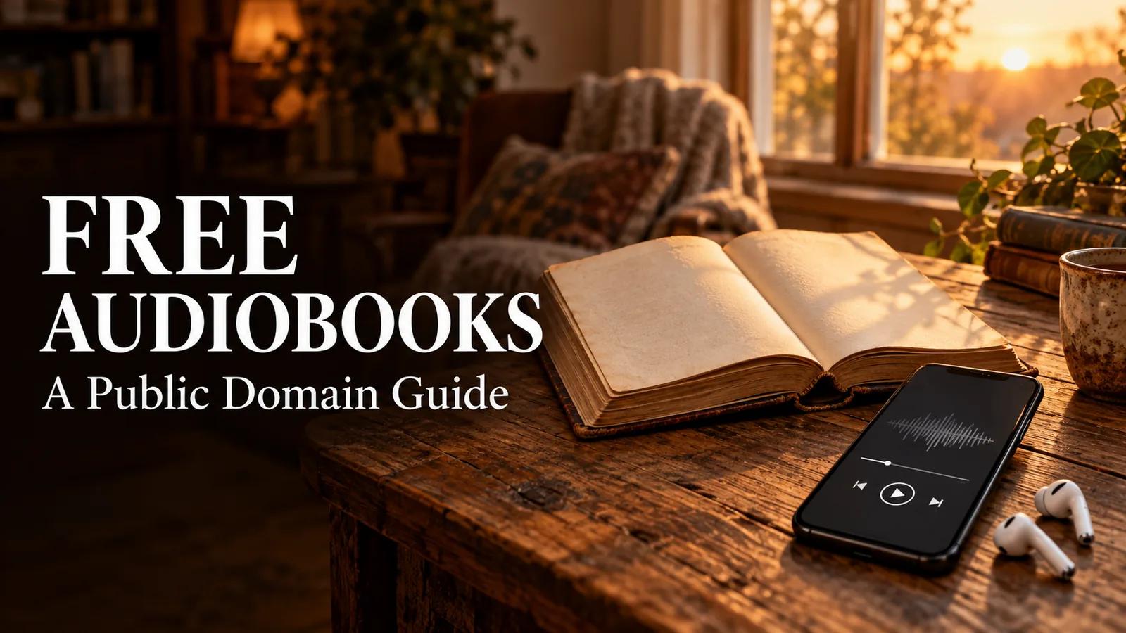 Free Audiobooks: Where to Listen Legally (A Public Domain Guide)